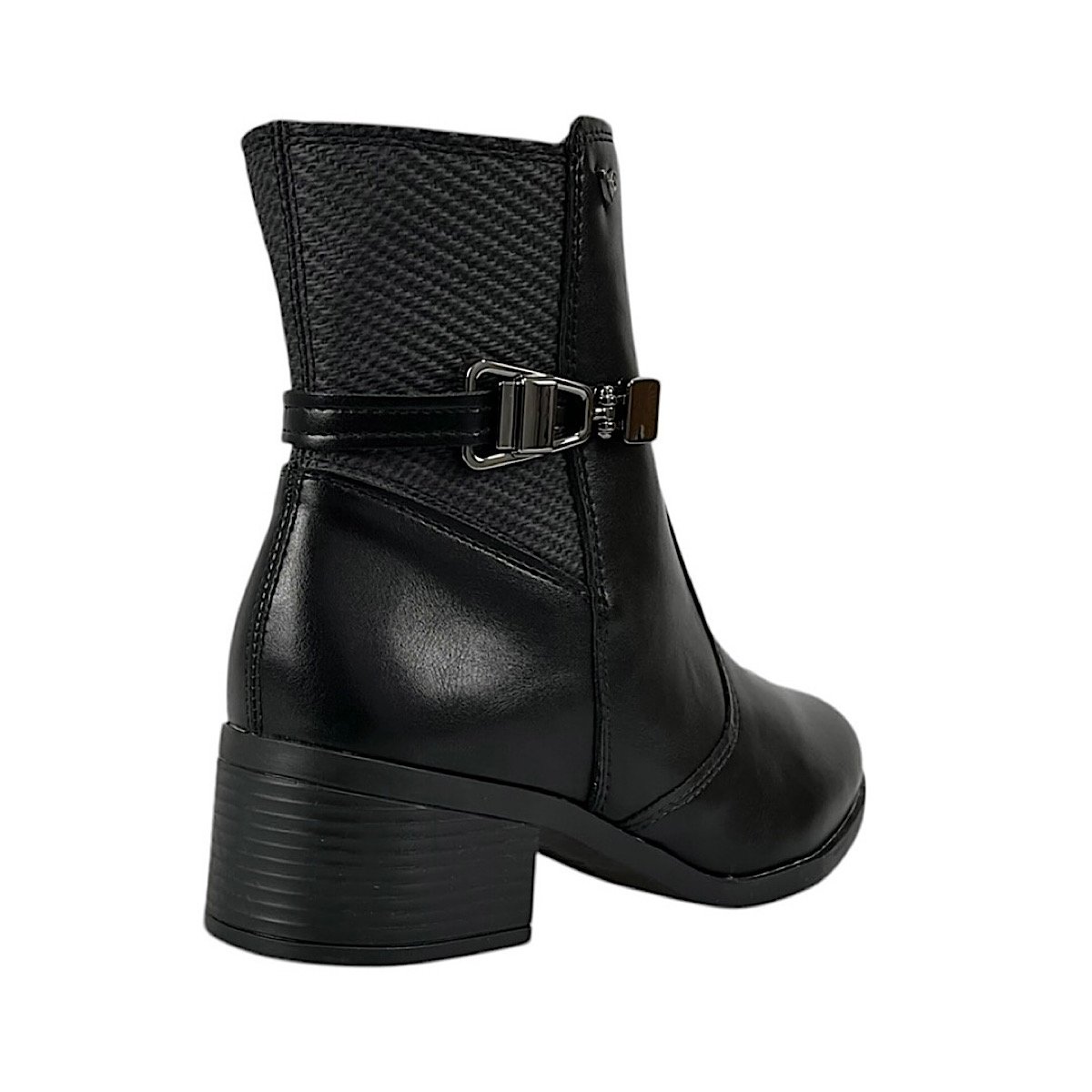 Bota Dakota Mississipi Cano Curto J1441 Preto Preto 5