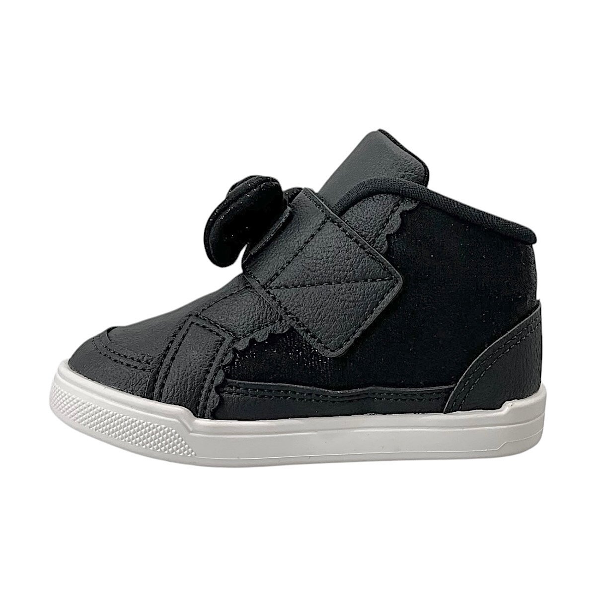 Tênis Klin Baby Sky Cano Alto 358012 Preto Preto 3