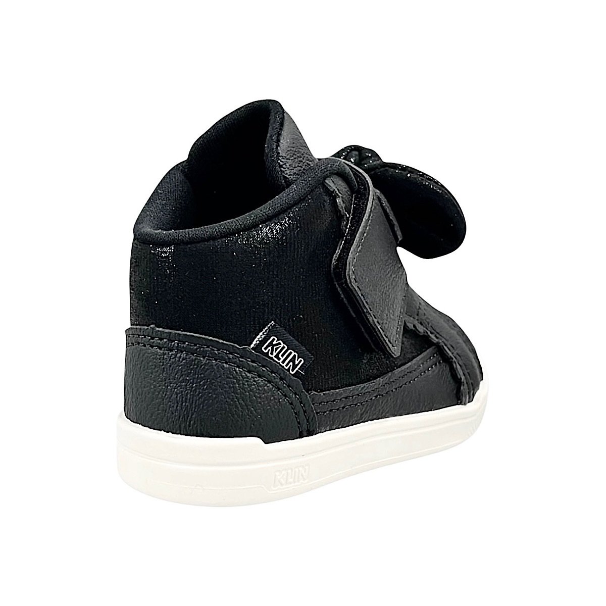 Tênis Klin Baby Sky Cano Alto 358012 Preto Preto 5