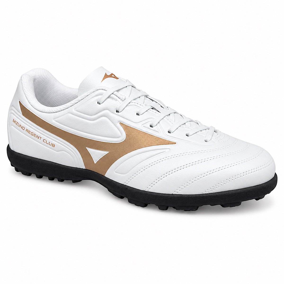 Chuteira Mizuno Society Regent Club AS 107174174 Branca Branco