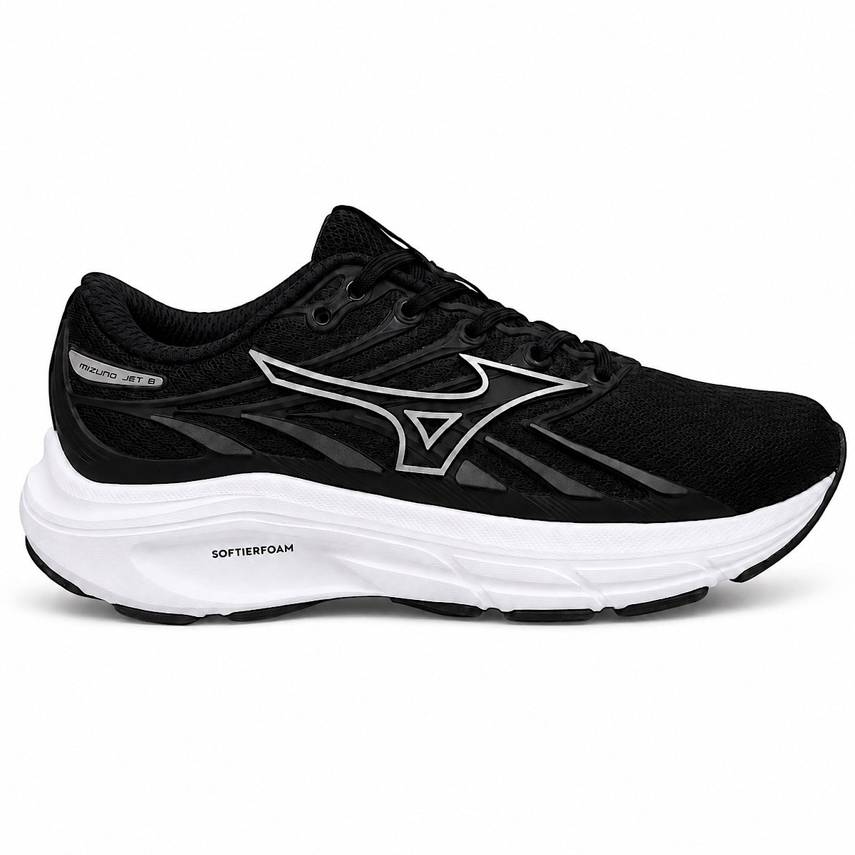 Tênis de Corrida Mizuno Jet 8 101043043 Preto