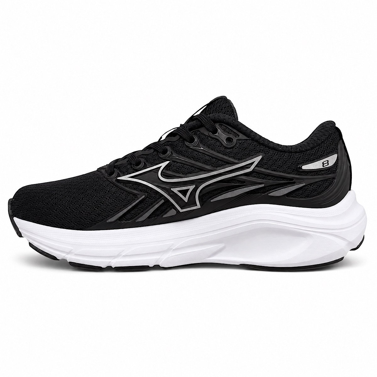 Tênis de Corrida Mizuno Jet 8 101043043 Preto Preto 3