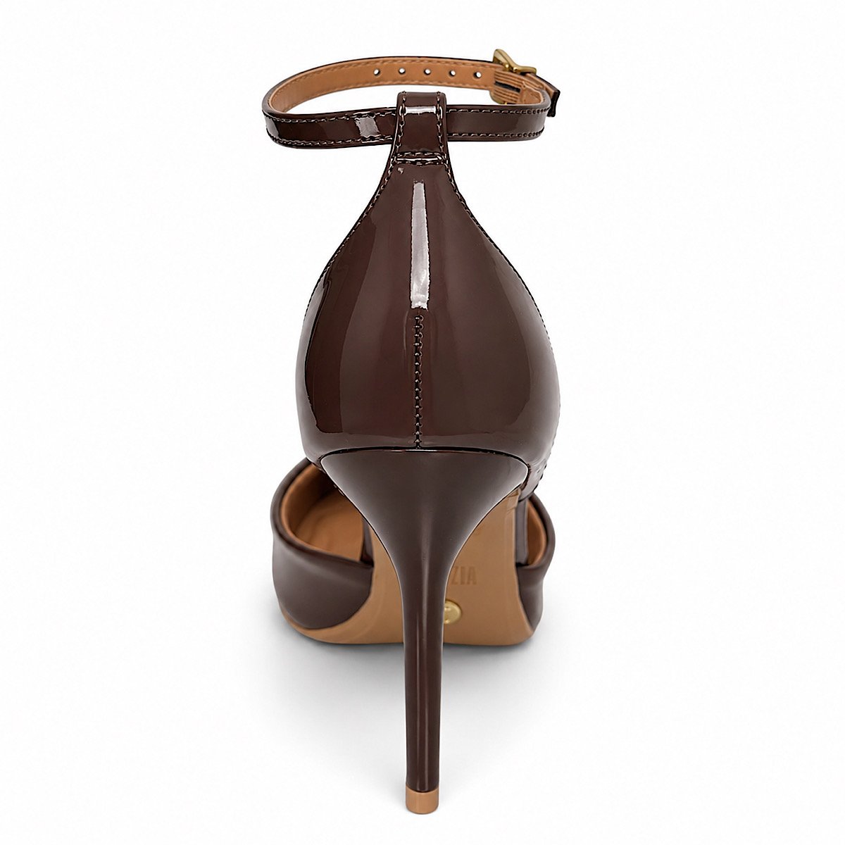 Sapato Scarpin Vizzano Verniz Salto Alto 1421.116 Marrom Marrom 4