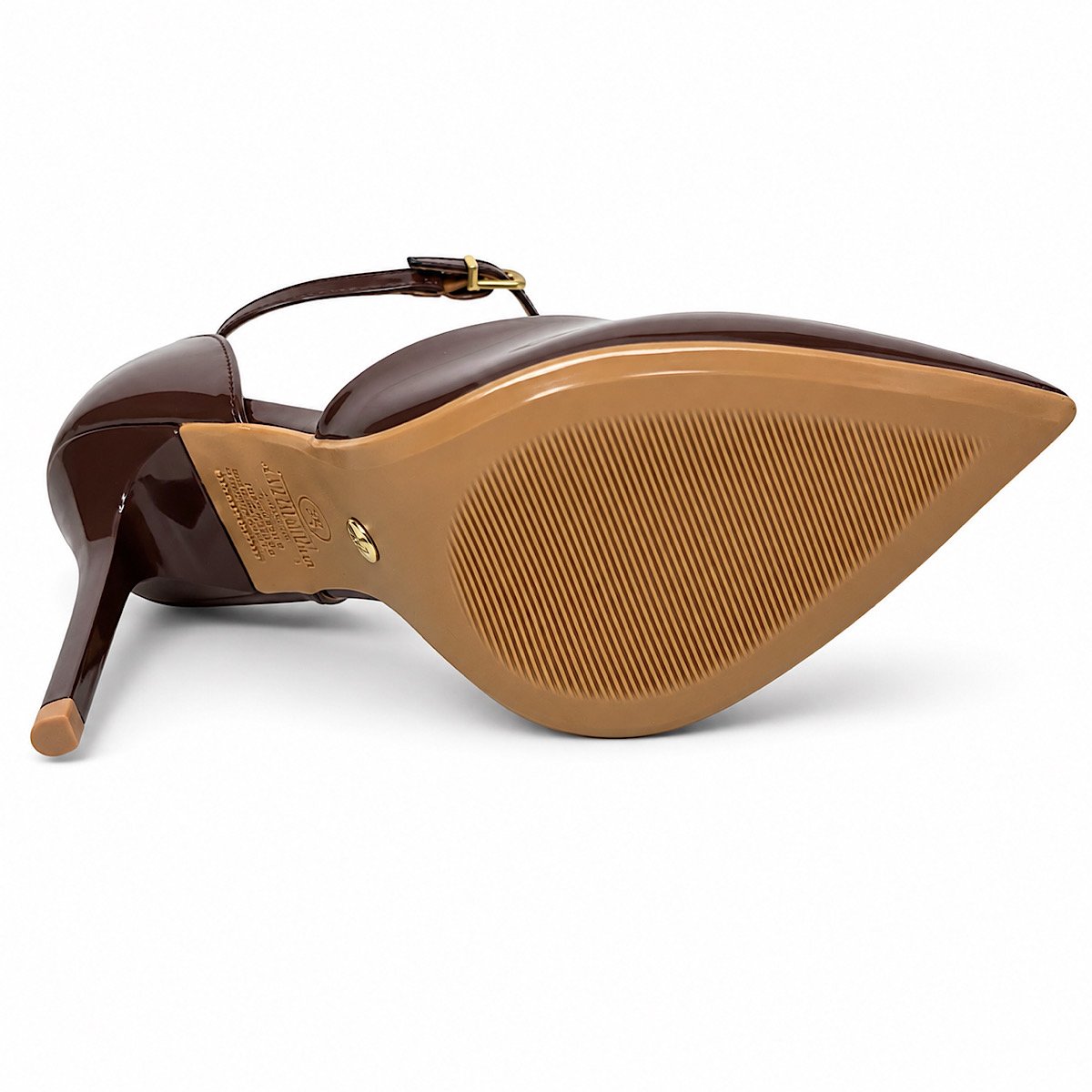 Sapato Scarpin Vizzano Verniz Salto Alto 1421.116 Marrom Marrom 6