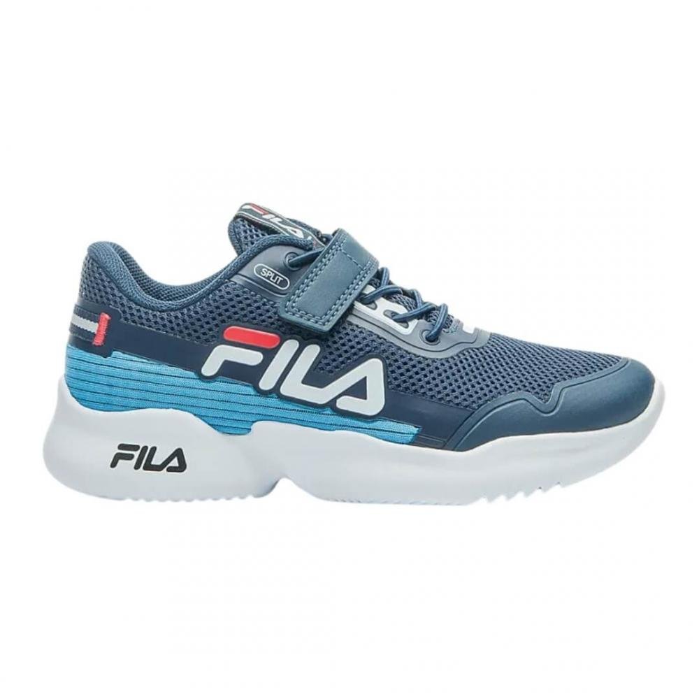 Tênis Infantil Menino Fila 1230014 Split Vlc Azul 1