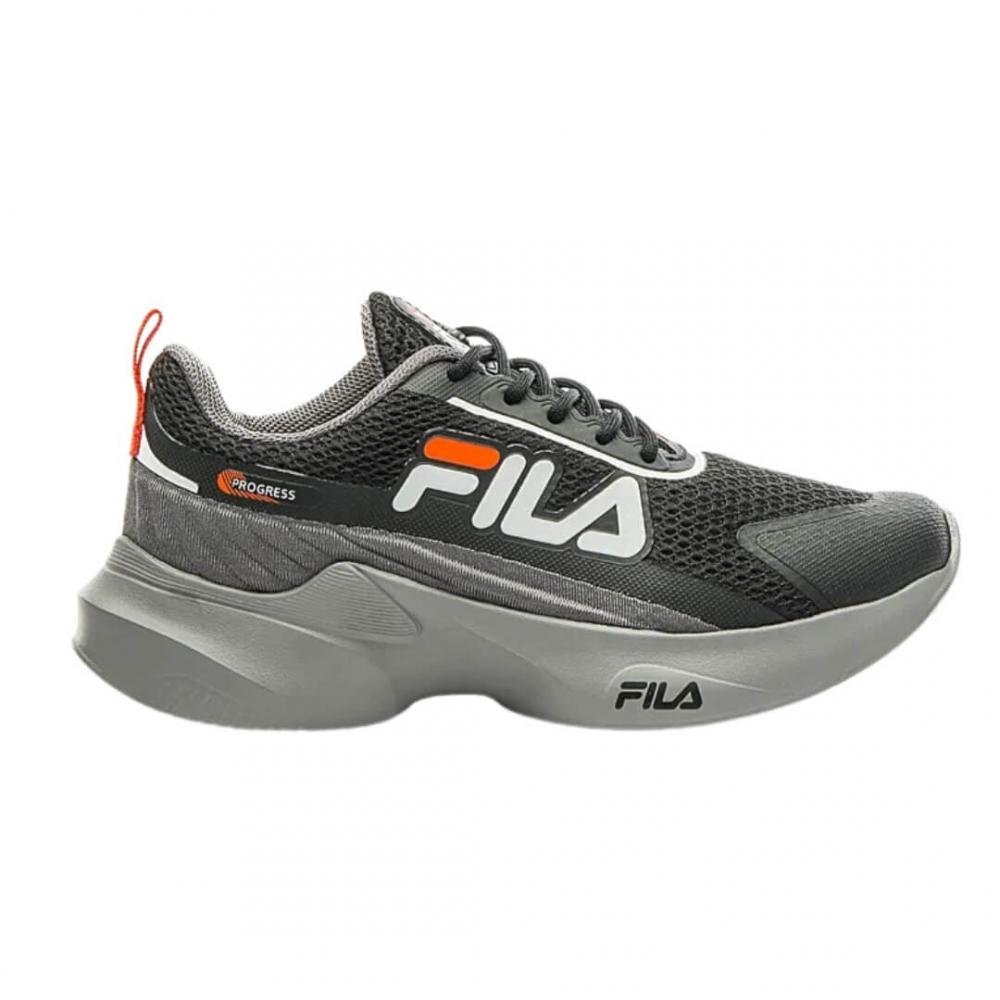 Tênis Infantil Menino Fila 1149067 Progress Preto 1