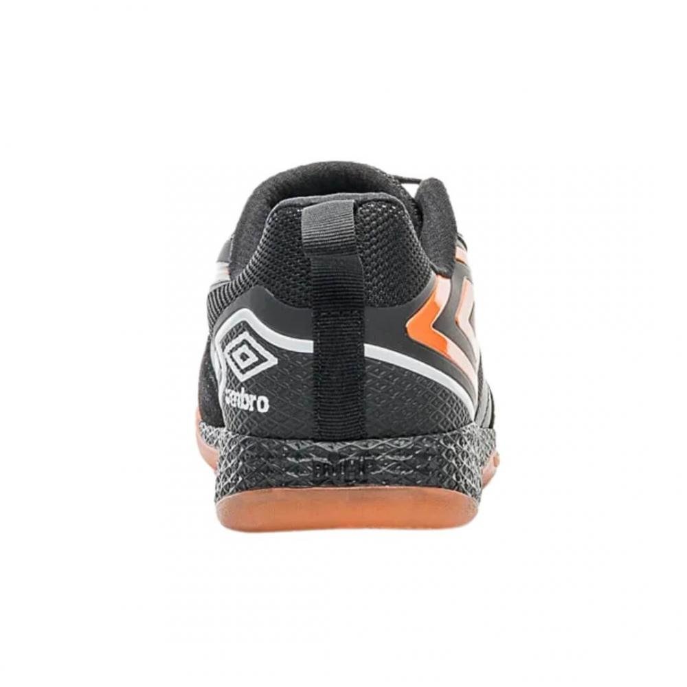 Chuteira Unissex Futsal Umbro 1254973 Pro 5 Bump Preto/Laranja 5