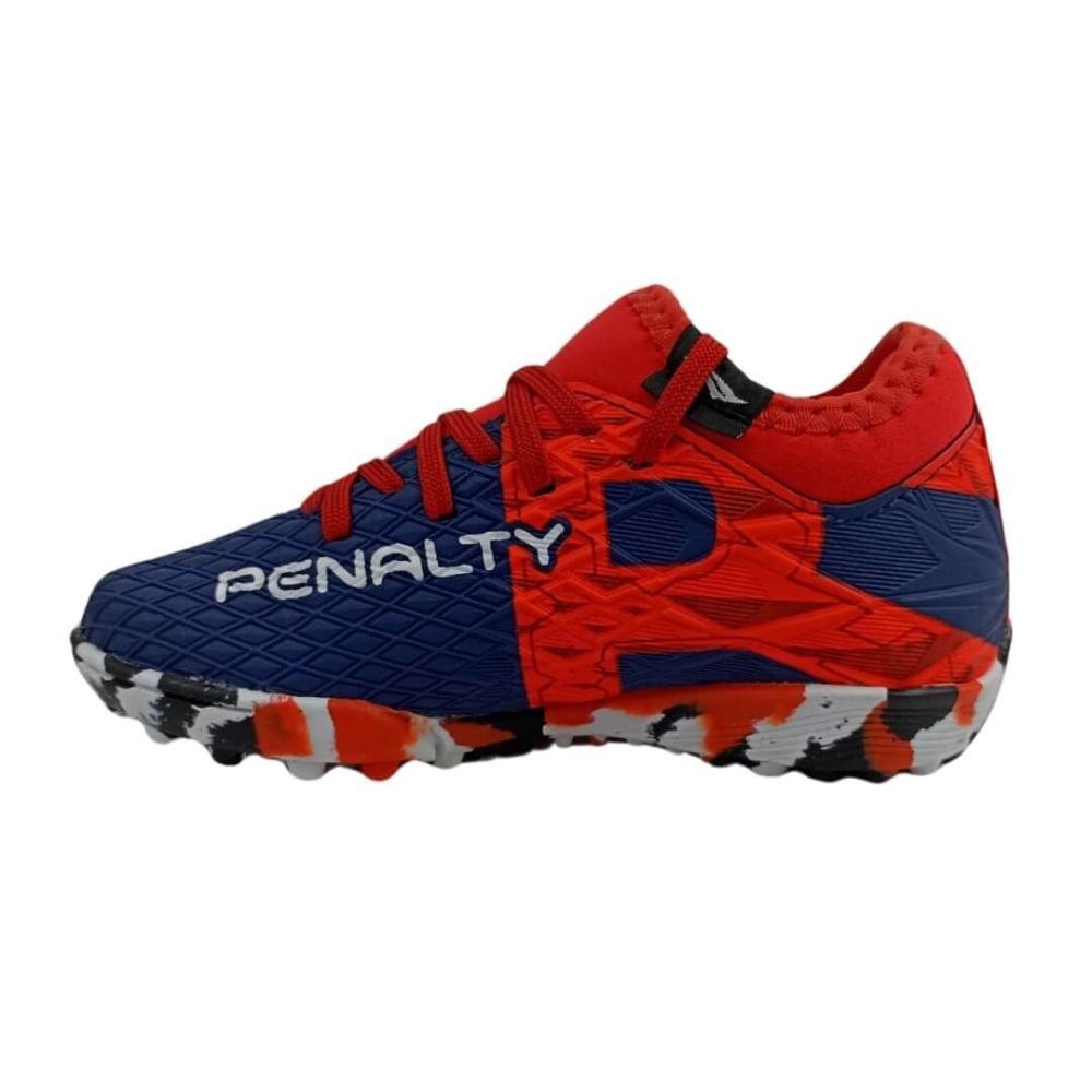 Chuteira Infantil Menino Society Penalty 246255/6922 Rx Locker Kids Y-3 Azul 2