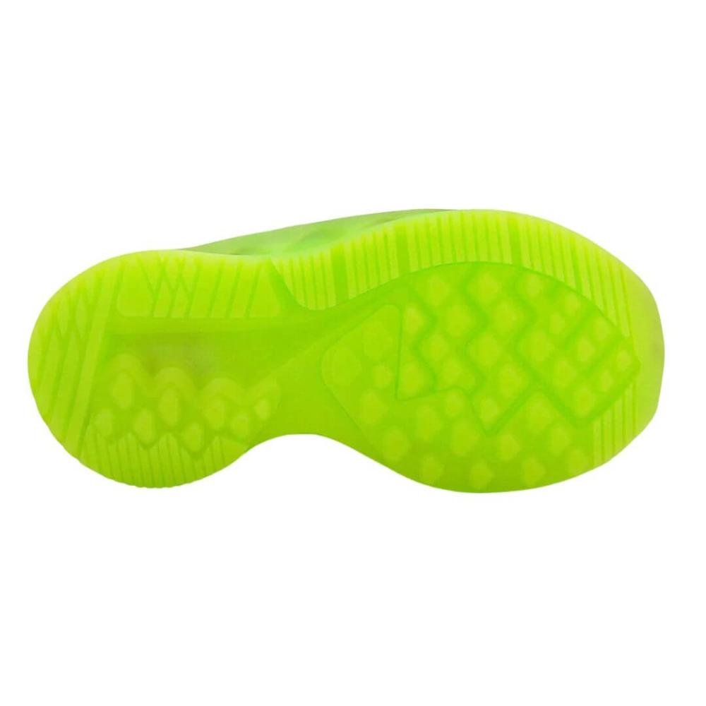 Tênis Infantil Menino Novopé 30001278 Led Fantasy Pipe Robozinho Cinza/Verde 6