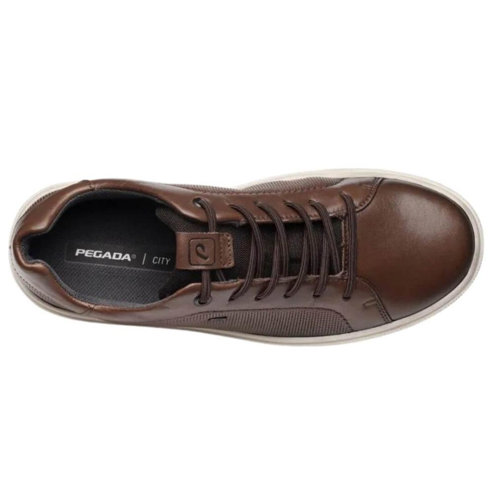 Sapatênis Masculino Pegada 111501-03 Stretch Marrom 4