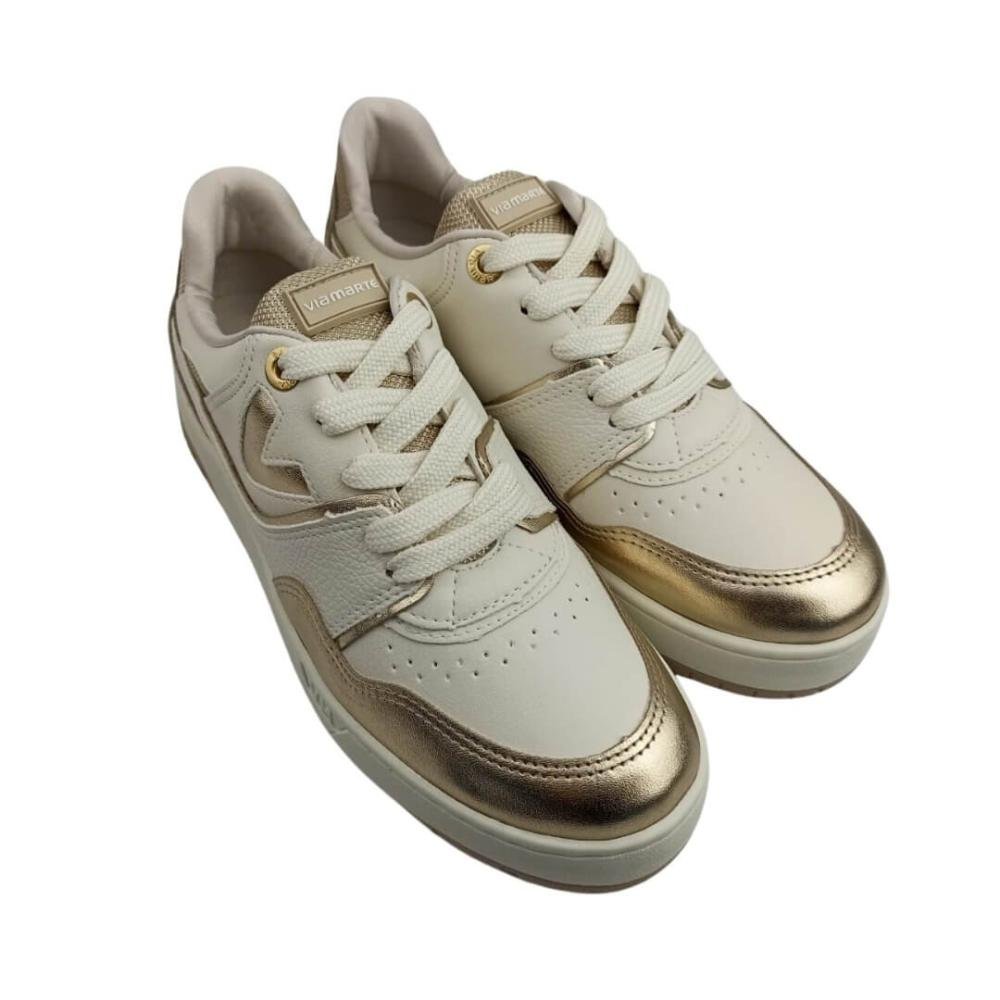 Tênis Feminino Via Marte 042-020-12 Bege 3