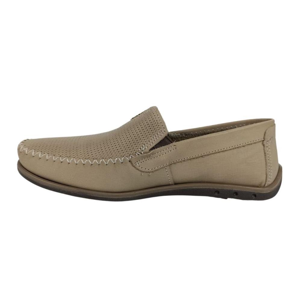Mocassim Masculino Pegada 141605-05 Jeans Bege 2