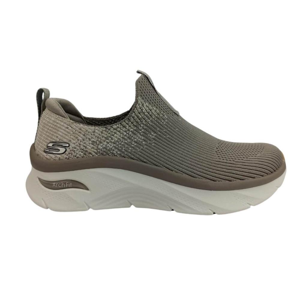 Tênis Masculino Skechers 232504 Arch Fit Dlux Key Journey Cinza 1
