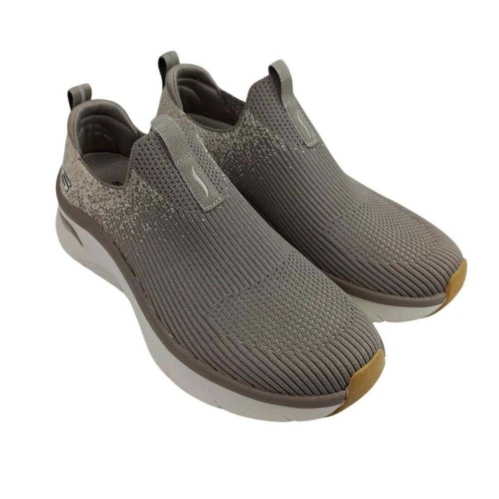 Tênis Masculino Skechers 232504 Arch Fit Dlux Key Journey Cinza 3