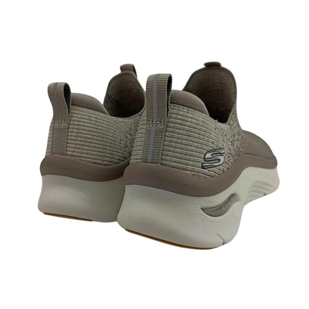 Tênis Masculino Skechers 232504 Arch Fit Dlux Key Journey Cinza 4