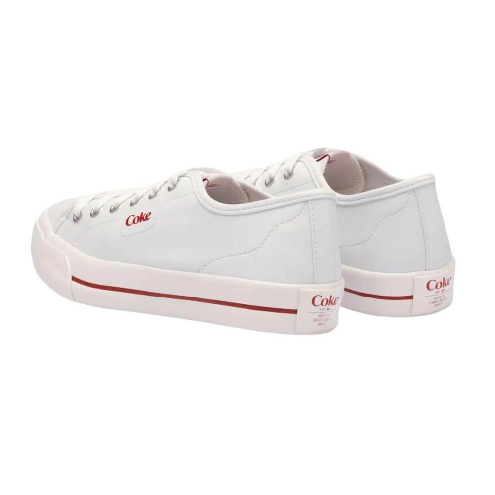 Tênis Feminino Coca-Cola Cc2453 Chandler Town Branco Branco 2