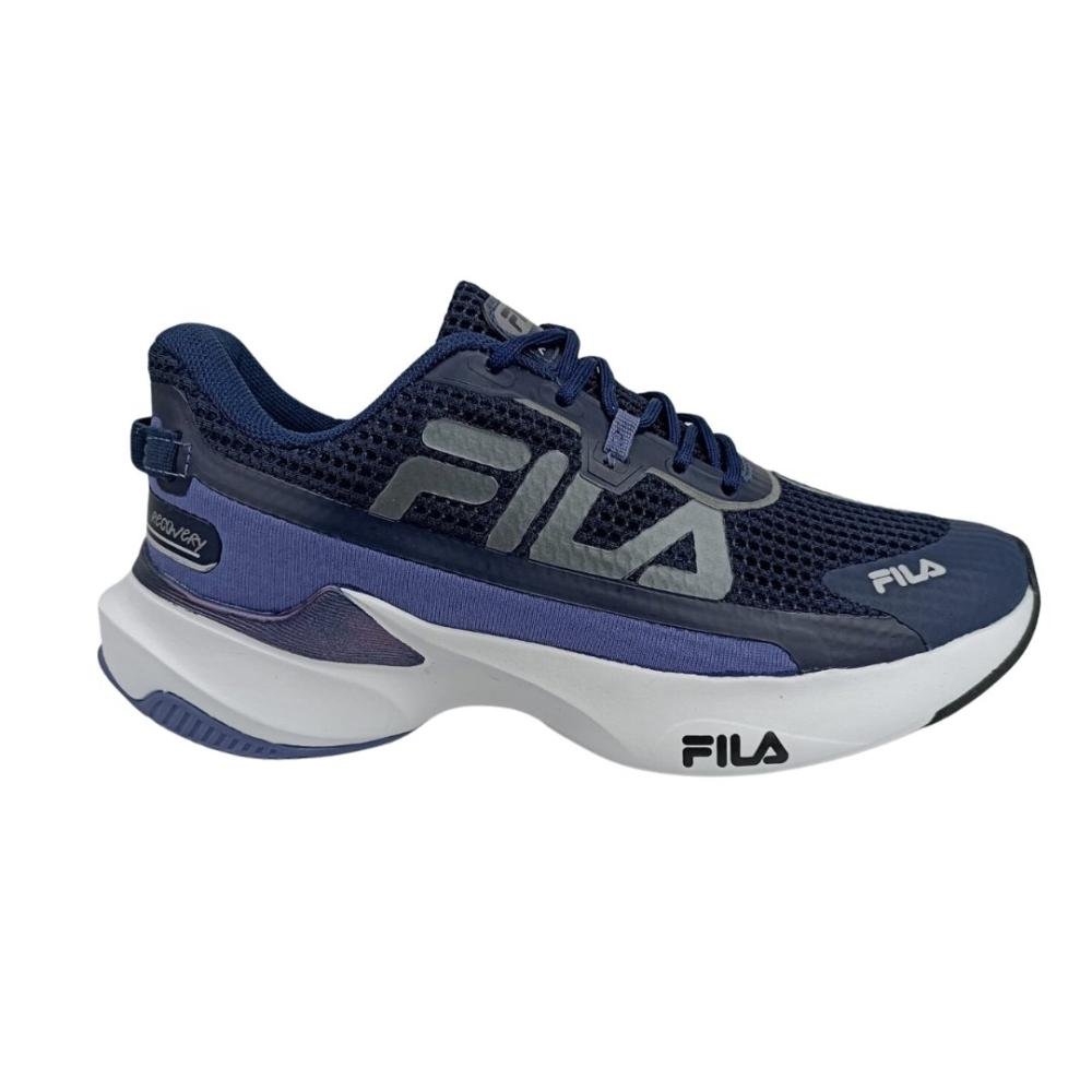 Tênis Feminino Fila 1224536 Recovery Running Azul 1