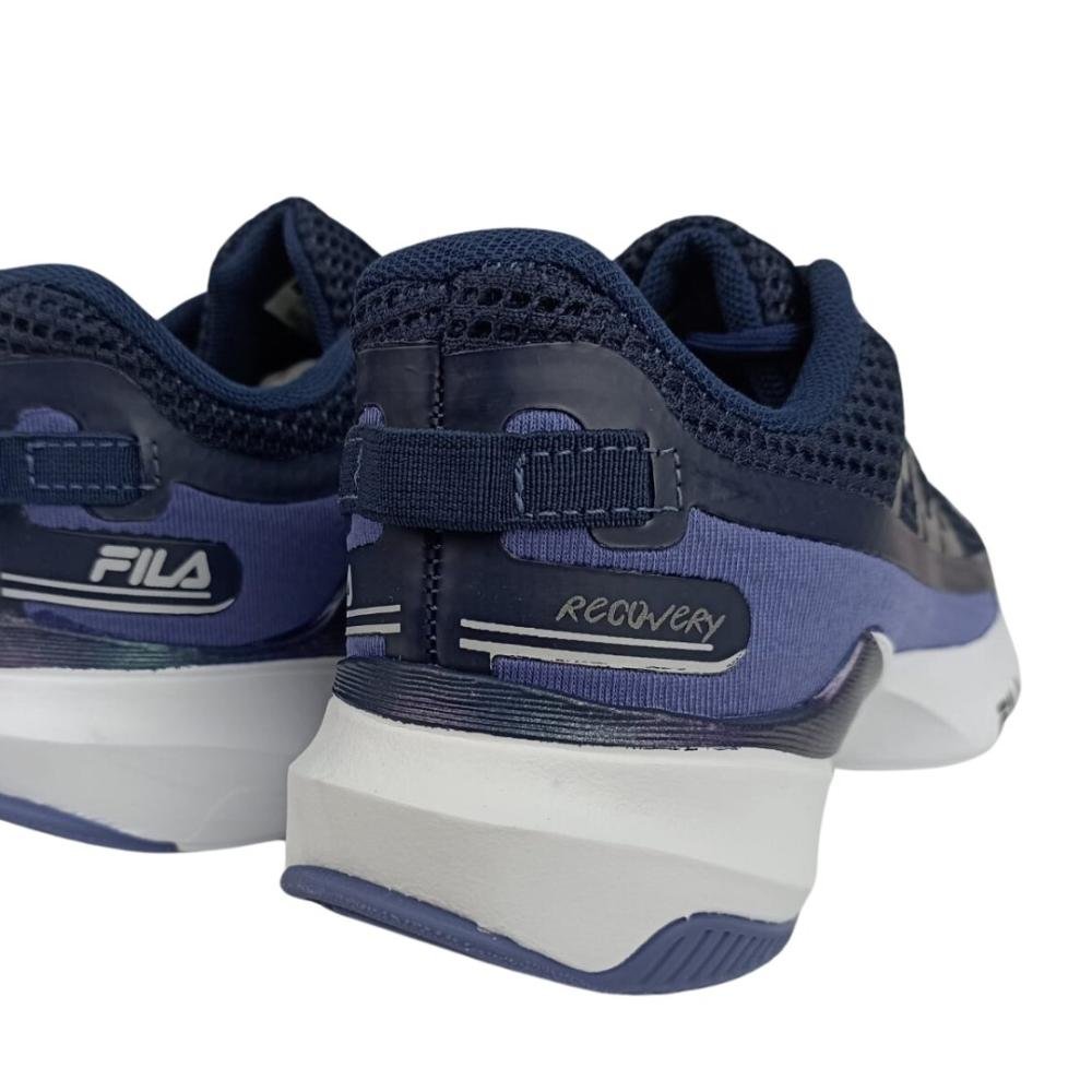 Tênis Feminino Fila 1224536 Recovery Running Azul 4