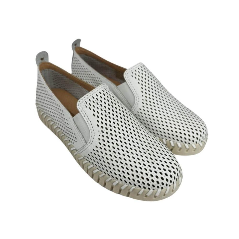 Tênis Feminino Bottero 354337-3 Slip-On Branco 3