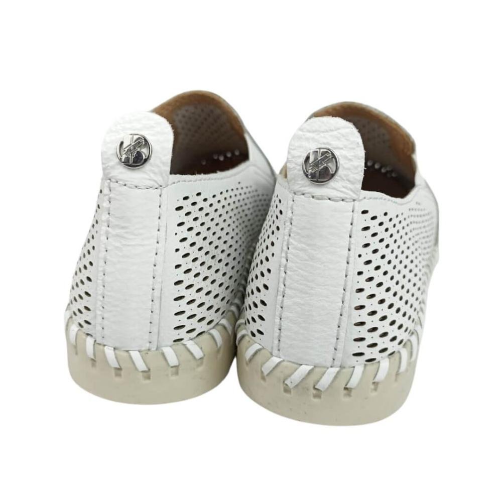 Tênis Feminino Bottero 354337-3 Slip-On Branco 4