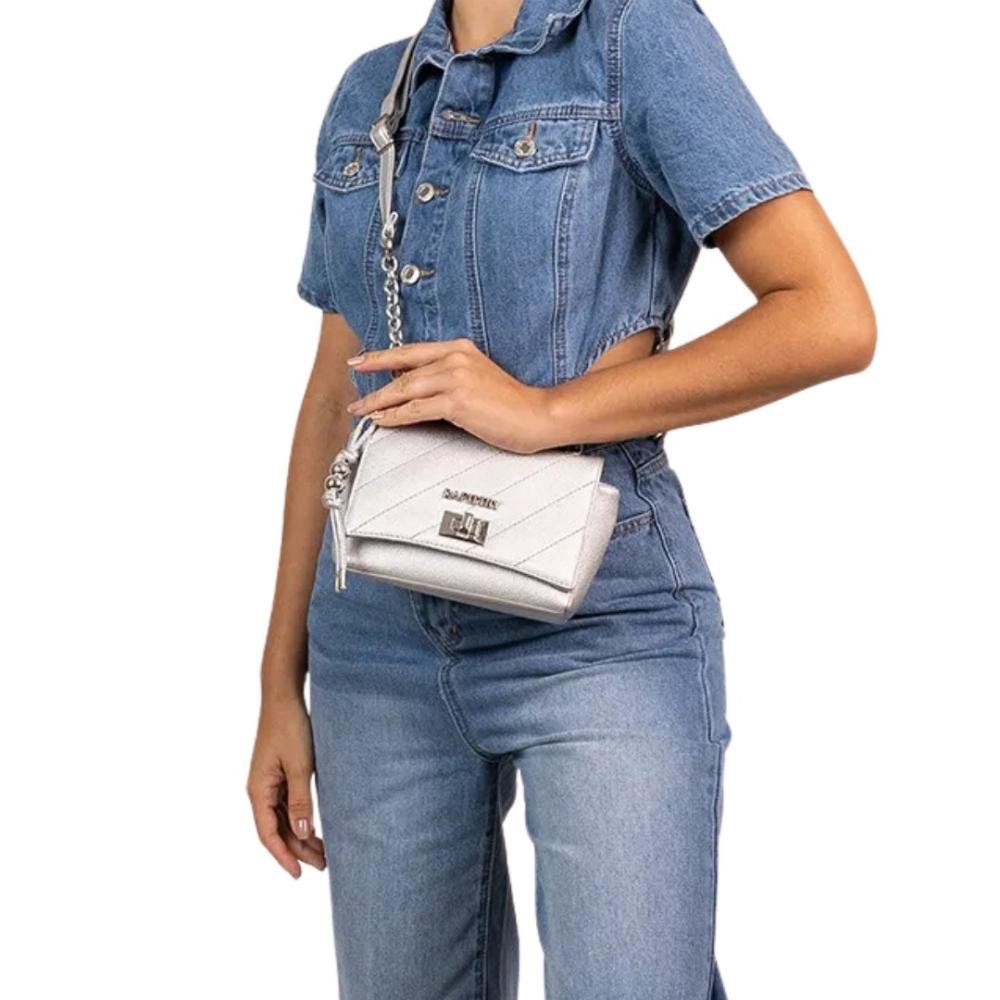 Bolsa Feminina Rafitthy 28.24319a_1 Prata 4