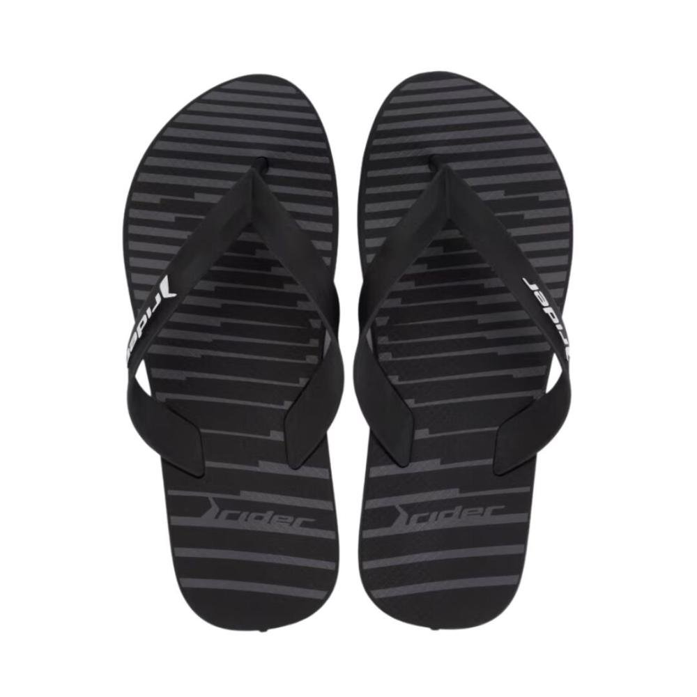 Chinelo Masculino Grendene 12318 Rider Feel Urban Preto 1