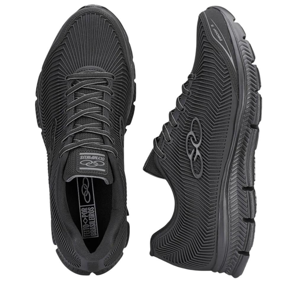 Tênis Masculino Olympikus 43320114 Proof 3 Preto 4
