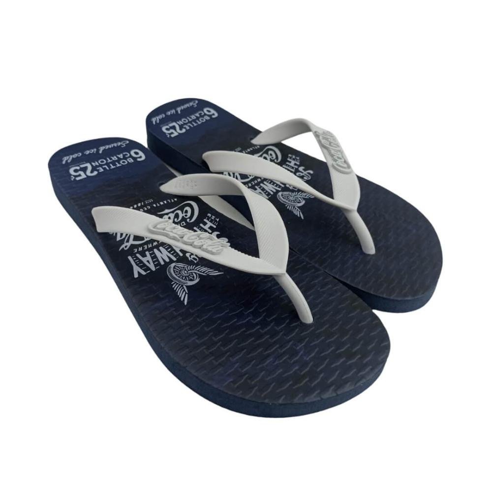 Sandália Masculina Coca-Cola Cc4356 Paper Azul 2