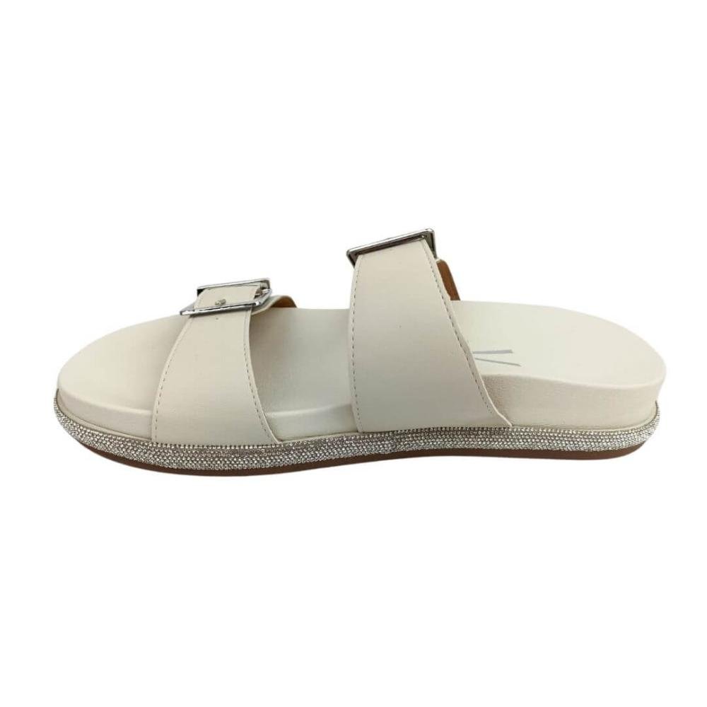 Chinelo Feminino Papete Vizzano 6507.202 Off White Branco 2