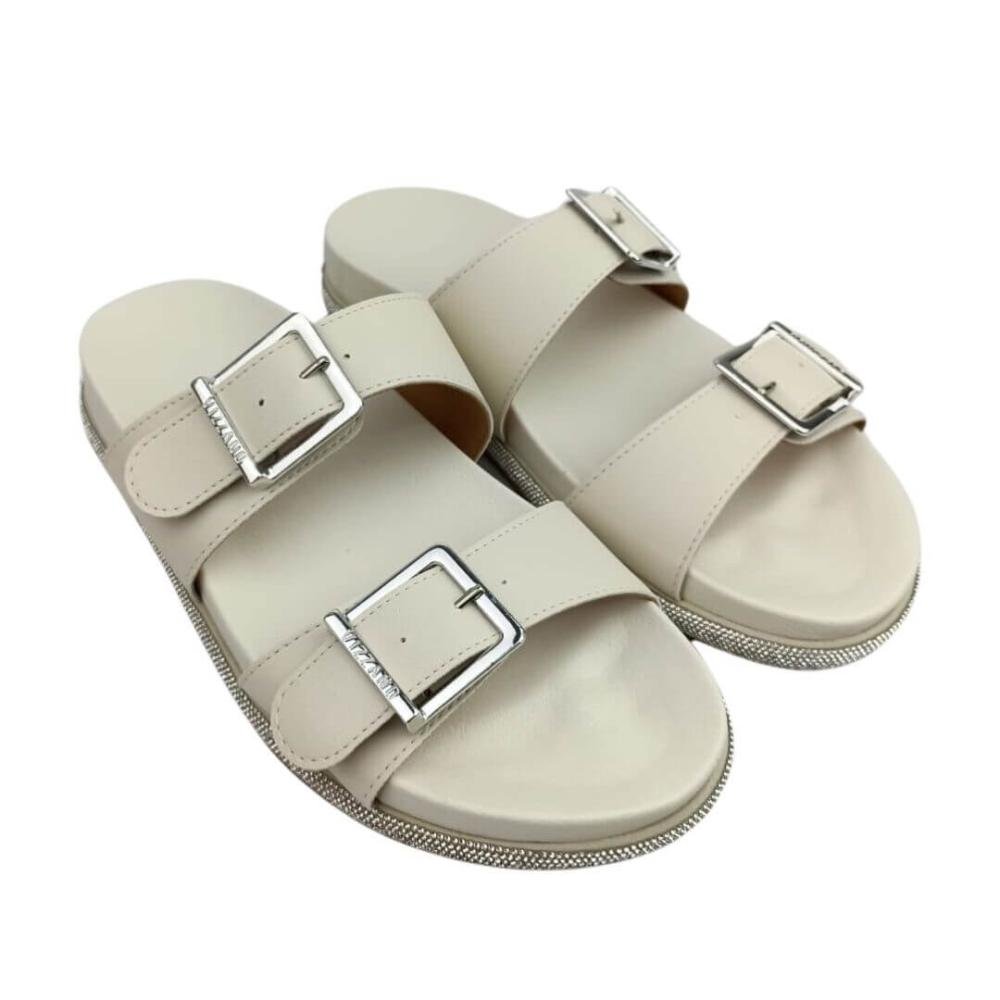 Chinelo Feminino Papete Vizzano 6507.202 Off White Branco 3