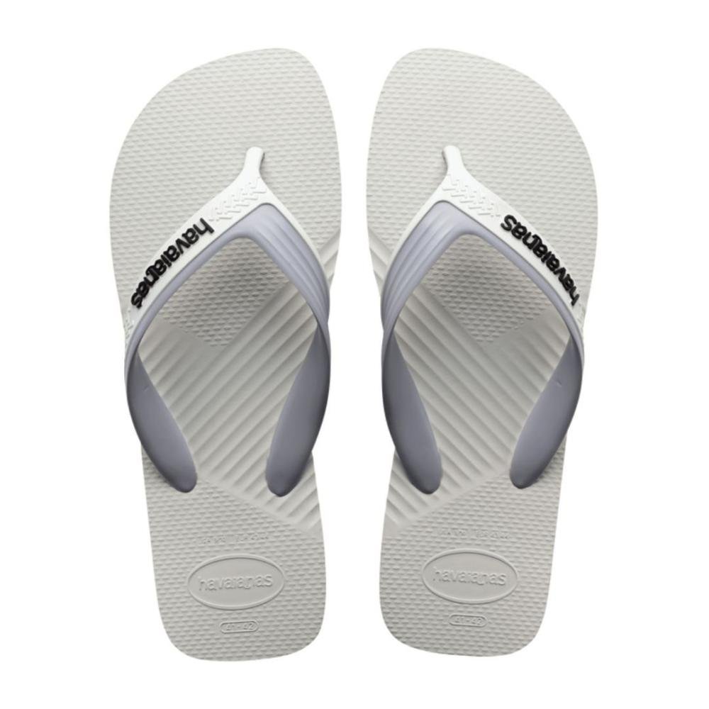 Sandália Masculina Havaianas Dual Fc Branco/Cinza Branco 1