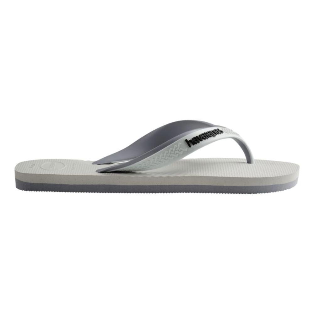 Sandália Masculina Havaianas Dual Fc Branco/Cinza Branco 2