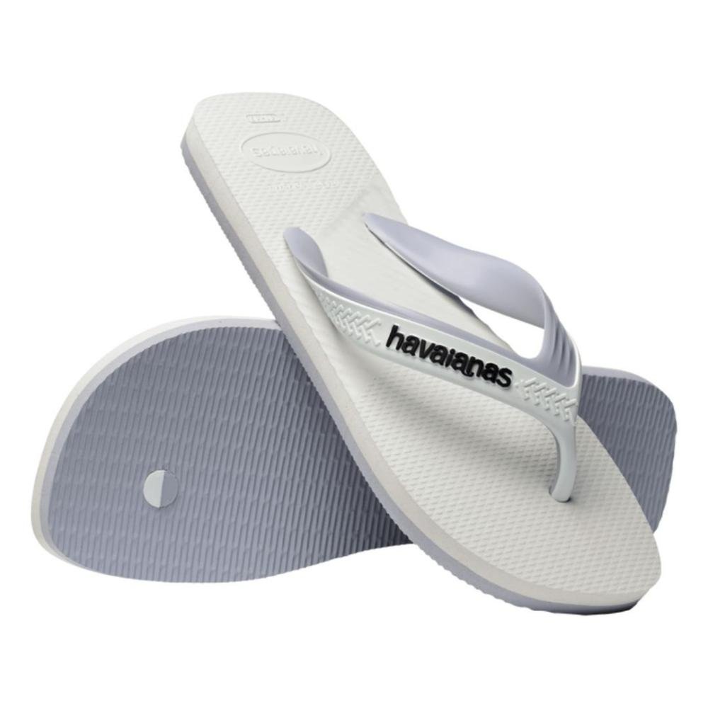 Sandália Masculina Havaianas Dual Fc Branco/Cinza Branco 3