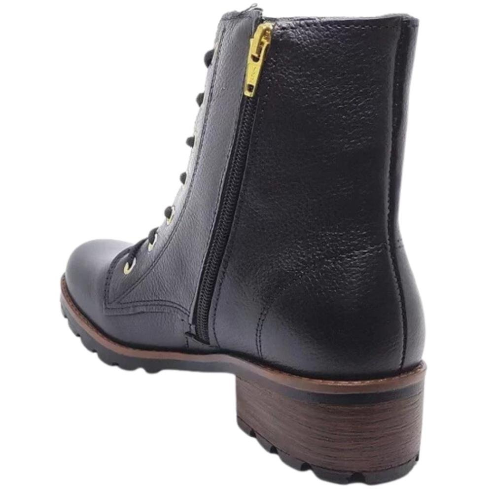 Bota Feminina Pegada 281415-03 Burnished Preto 5
