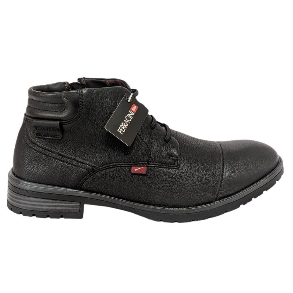 Bota Masculina Ferracini 6529-691g Concept-Fly Preto 1