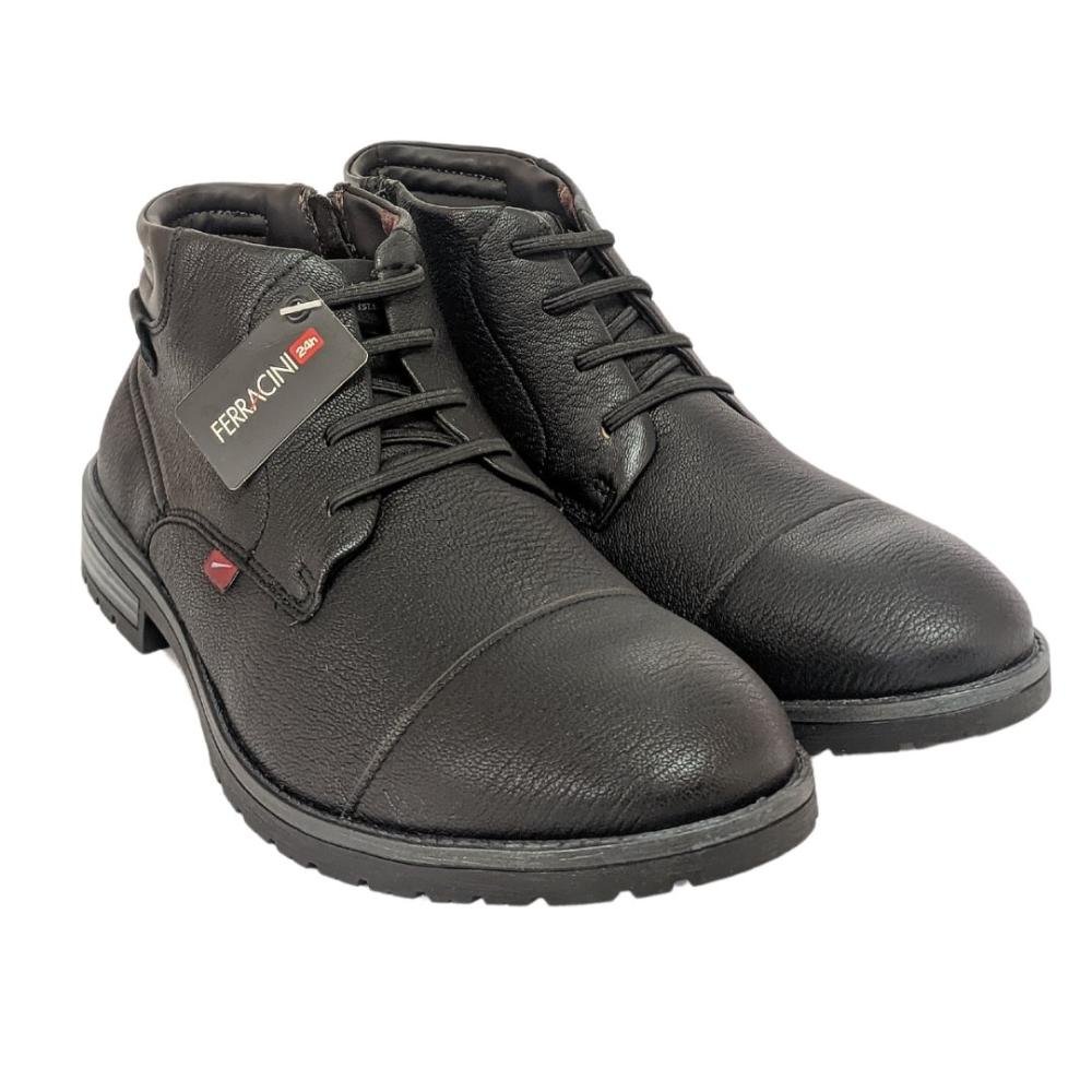 Bota Masculina Ferracini 6529-691g Concept-Fly Preto 3