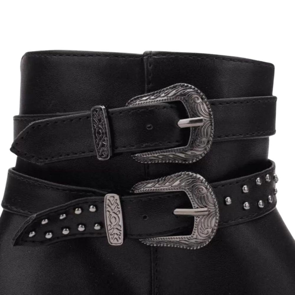 Bota Feminina Sua Cia 8310.15303 Country Preto 6