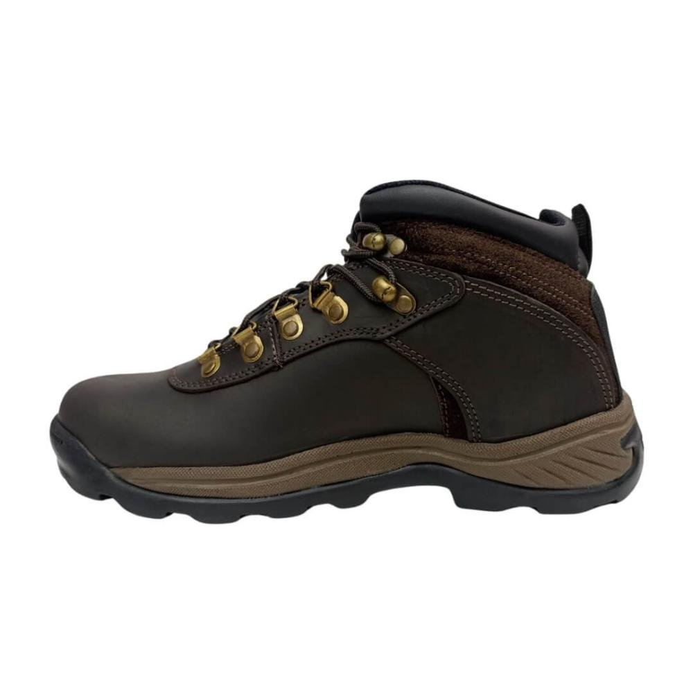 Bota Masculina Bull Terrier Freemont Water Proof Burnet Marrom 2