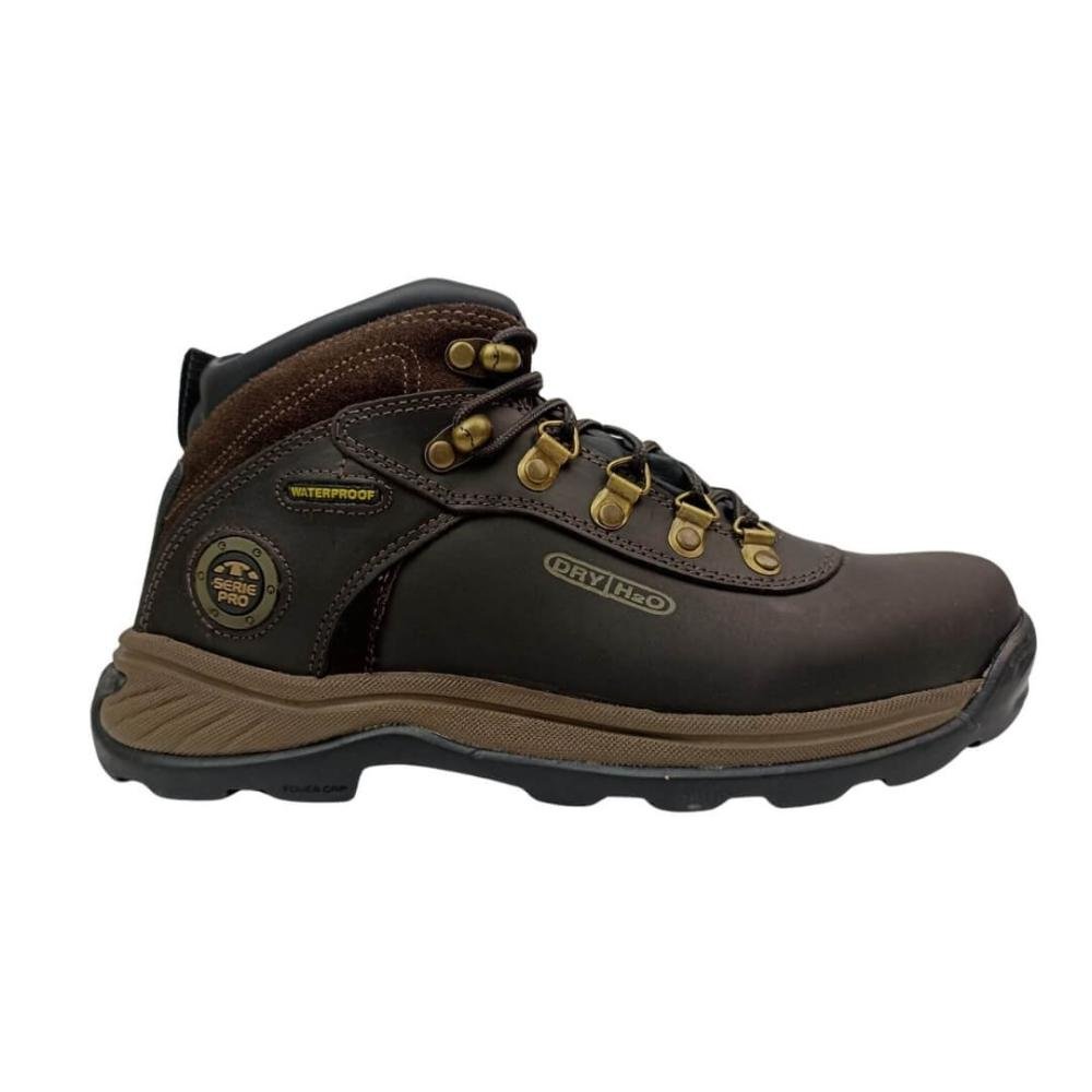 Bota Masculina Bull Terrier Freemont Water Proof Burnet Marrom 1