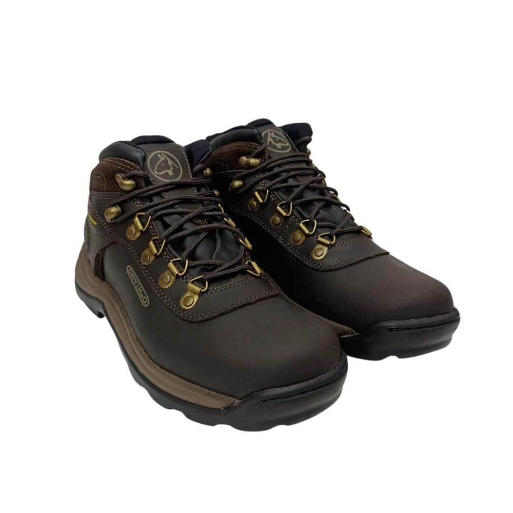Bota Masculina Bull Terrier Freemont Water Proof Burnet Marrom 3