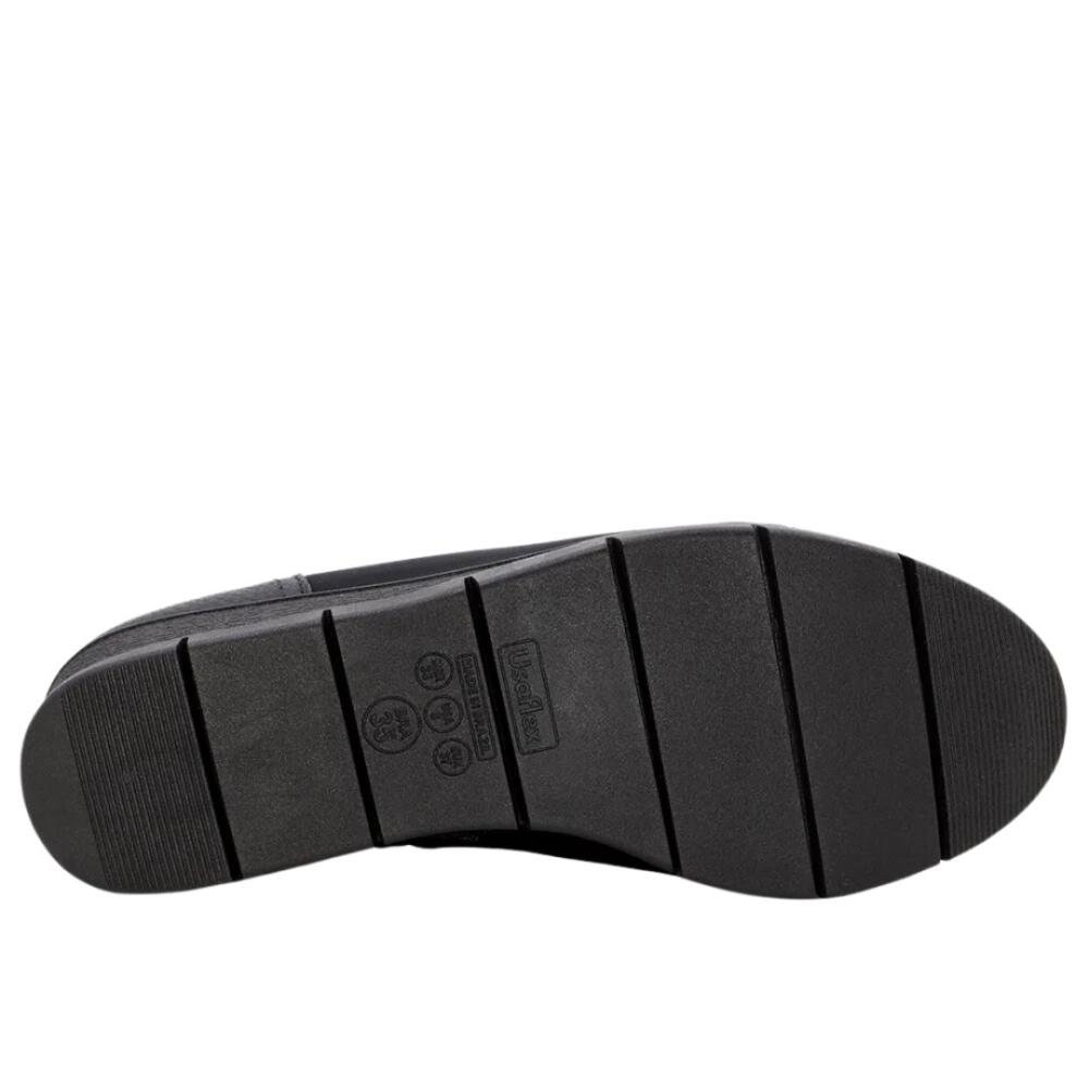 Bota Feminina Usaflex Ad0521001 Plataforma Preto 5