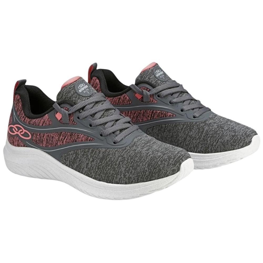 Tênis Feminino Olympikus 43767256 Alfa 2 Cinza 1