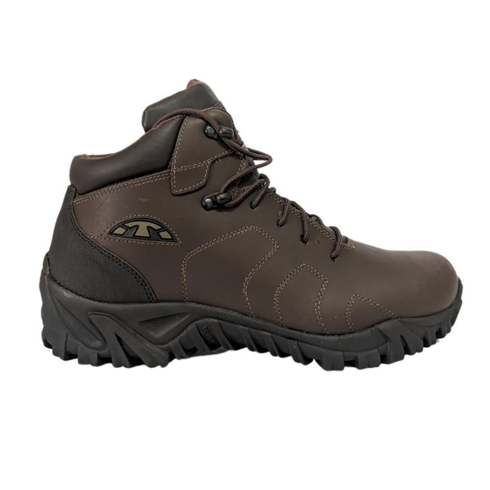 Bota Masculina Bull Terrier Tracker Burnet Marrom 1