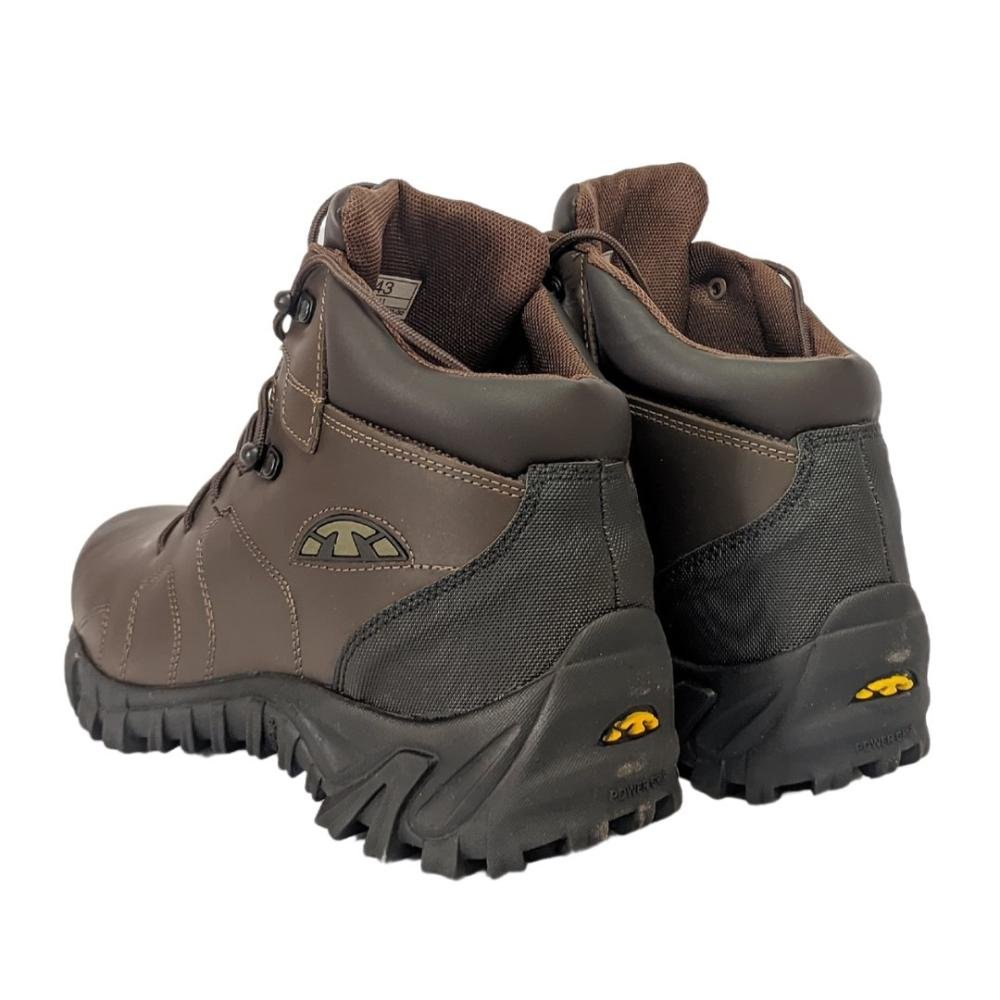 Bota Masculina Bull Terrier Tracker Burnet Marrom 4