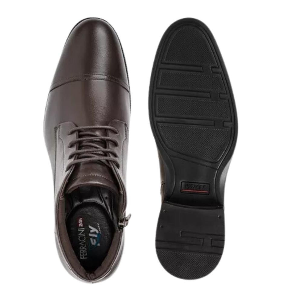 Bota Masculina Ferracini 6529-691h Concept-Fl Marrom 3