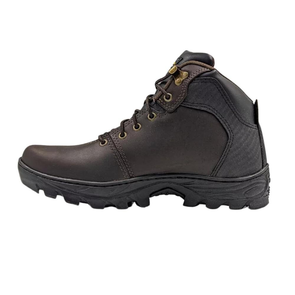 Bota Masculina Bull Terrier Valmet C.A Marrom/Preto Marrom 2