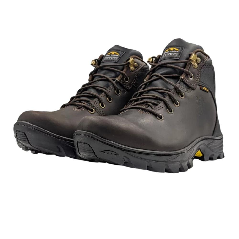 Bota Masculina Bull Terrier Valmet C.A Marrom/Preto Marrom 3