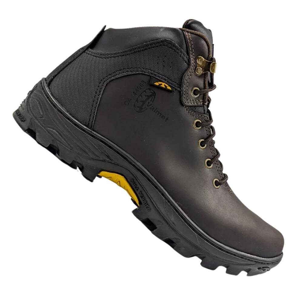 Bota Masculina Bull Terrier Valmet C.A Marrom/Preto Marrom 5