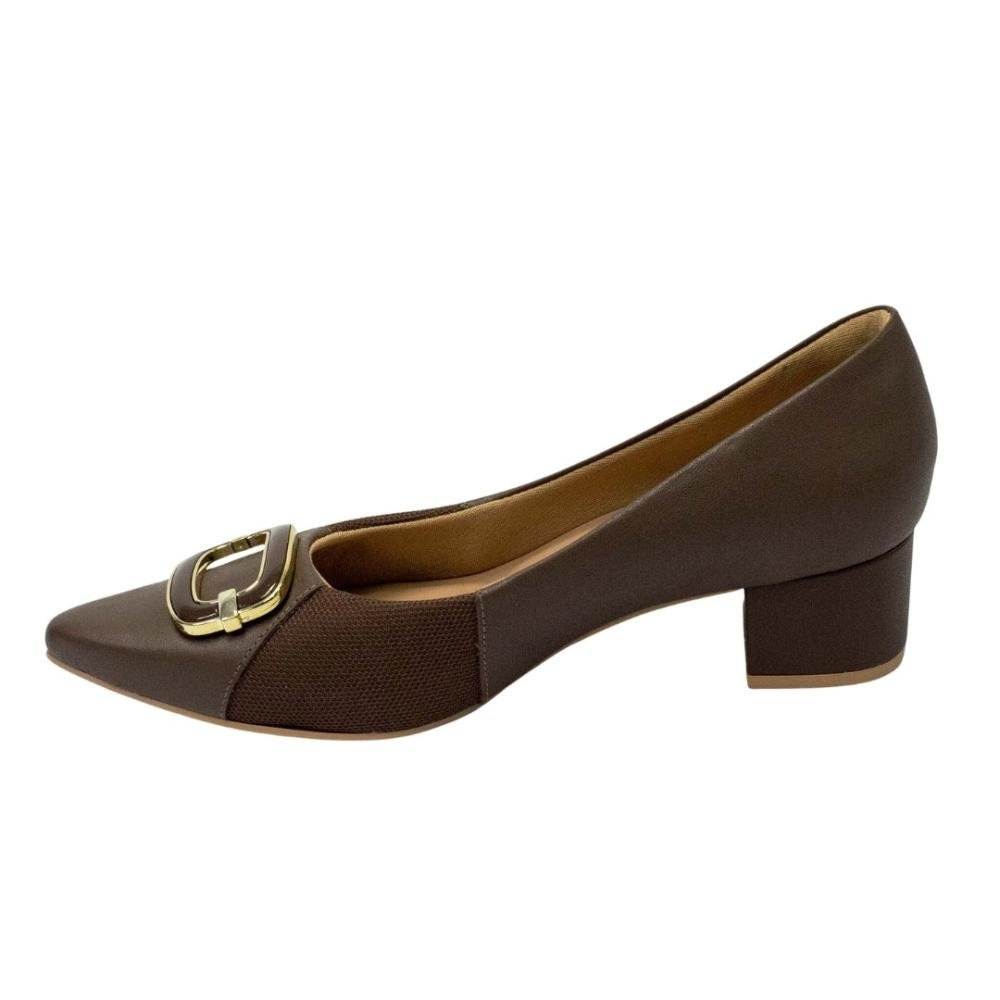 Scarpin Feminino Usaflex Mm0503005 Marrom 3