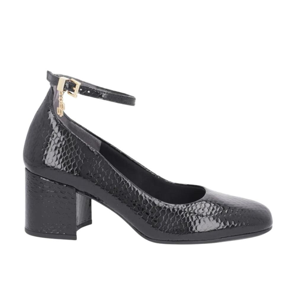Scarpin Feminino Mary Jane Usaflex Al2702001 Preto 1